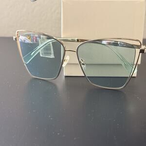 DIFF Eyewear Becky III Cat Eye -Blue Lens